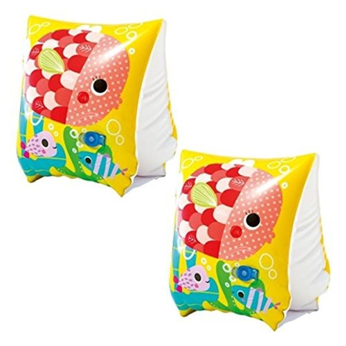 BRACCIOLI GONFIABILI FUN FISH cm. 23x15 Intex