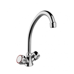 Monoforo c/manopole monocomando lavello