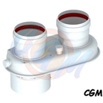 Sdoppiatore monoblocco con fascetta