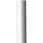 Tubo 130ø 50 cm bianco smaltato