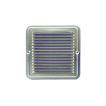 Griglia aerazione ALLUMINIO 23 X 23