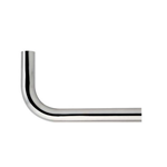 Canotto "L" 3/4 passo rapido cromato per flussometro