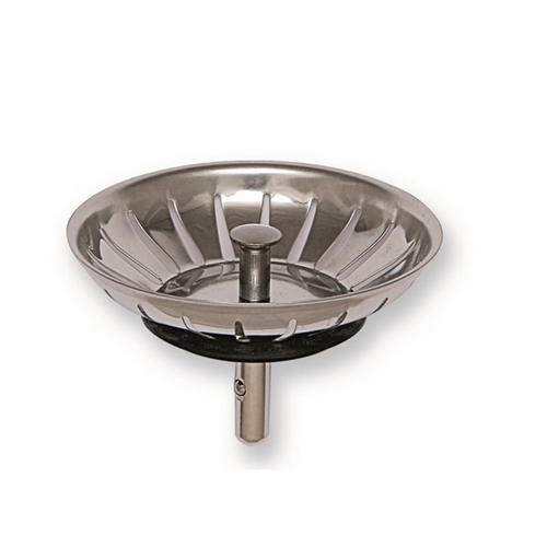 Tappo lavello cucina BASKET con griglia INOX  mod. 83 mm