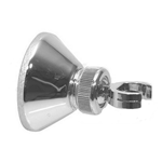 Supporto doccia in METALLO regolabile tondo