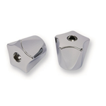 MANIGLIE SOTTOLAVABO ABS DIAM. 40x34h- BORC. 8x20 FORO SUPERIORE mm 6