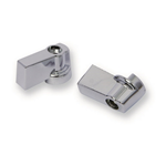 MANIGLIE MINIVALVOLE ABS LUNG.33x19-CHIAVE 6x8 FORO SUPERIORE mm.4.5