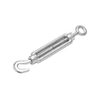 Tenditore ad occhiello e gancio 8 mm