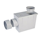 Pozzetto pluviale in pvc D. 100 grigio