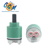 Cartuccia mon. - ø 40 - 2 pioli - H batt 42 - h totale 75 - man 10 x 10 fondo alto