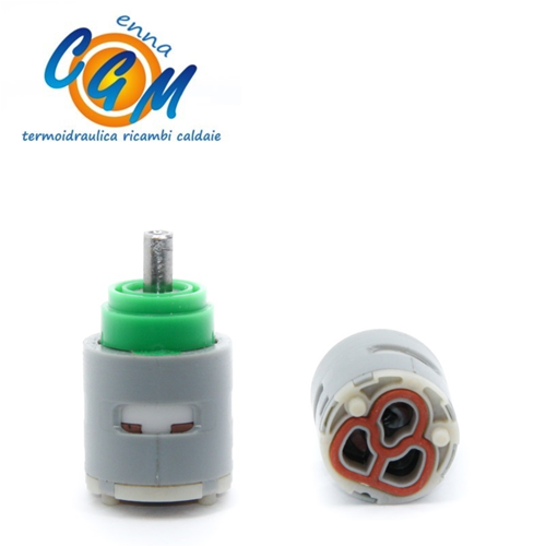 Cartuccia mon. DEVIATORE 2 VIE - ø 24 2 pioli H batt 25 h totale 43  man 4 x 5