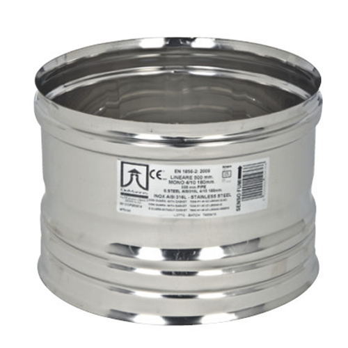 GIUNTO DA FLESSIBILE A MONO  INOX AISI 304 130ø F