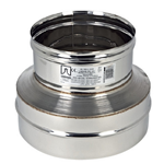 RIDUZIONE ACCIAIO INOX AISI 304  150 M -130 F