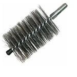 SCOVOLINO PULIZIA CANNA FUMARIA D.  20 ø SPAZZOLA ACCIAIO spazzacamino