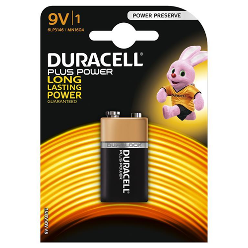 Batteria 9 V DURACELL