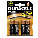 Batterie AA 4 Pz DURACELL
