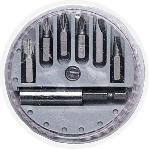 Inserti 7 pz con portainserti