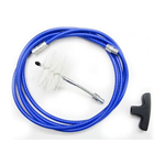 KIT SCOVOLINO PULIZIA CANNA FUMARIA D.  80 ø spazzacamino 2 m