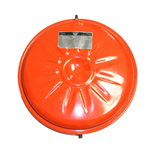 Vaso espansione caldaia gas 10 lt - 385 ø - 105 h - att. 14x1 M - valvolina 180° - OCEAN VPL10OCE  ZILMET 531\L