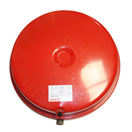 Vaso espansione caldaia gas 12 lt - 387 ø - 140 h - att. 3/4 M - valvolina 0° - VPL12  VAREM C1012231