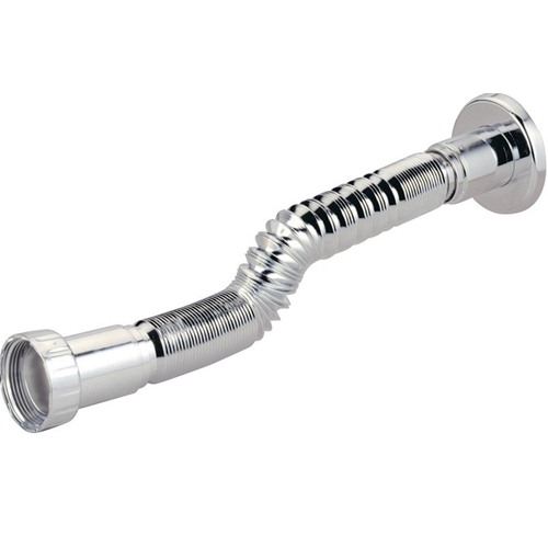 Sifone estensibile scarico Cromato    1"