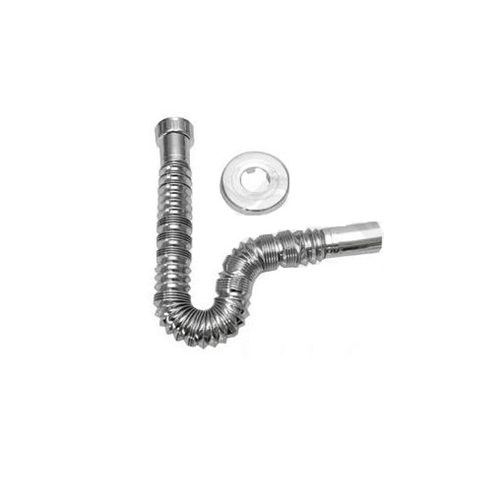 Sifone estensibile scarico Cromato   1 1/4