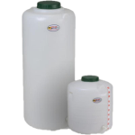 SVO cilindrico verticale Contenitore in polietilene per olio  55 L    60h  -  lung.  38 larg.