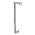 MANIGLIA PER BOX DOCCIA LINEA ESSENTIAL NEW Maniglia di ricambio per linea Essential adatta a tutti i vetri scorrevoli i cui fori hanno interasse 125mm