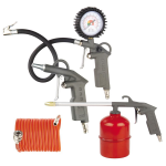 KIT 4 ACCESSORI PER COMPRESSORE