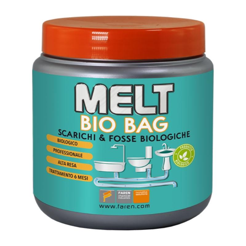 MELT BIO BAG TRATTAMENTO BIOLOGICO SCARICHI & TUBAZIONI