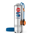 POMPA SOMMERSA UPm 2/4-GE 1 HP 0.75  KW PEDROLLO 