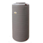 SV cilindrico verticale Contenitore in Polietilene per alimenti 1000 L    200h  - lung.  80 larg. GRIGIO