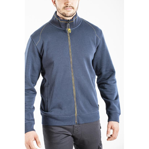 Felpa FULLZIP RICA LEWIS  con zip con interni in pile