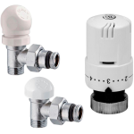 VDT squadra kit Valvola Detentore 1/2 TERMOSTATIZZABILE TE-SA