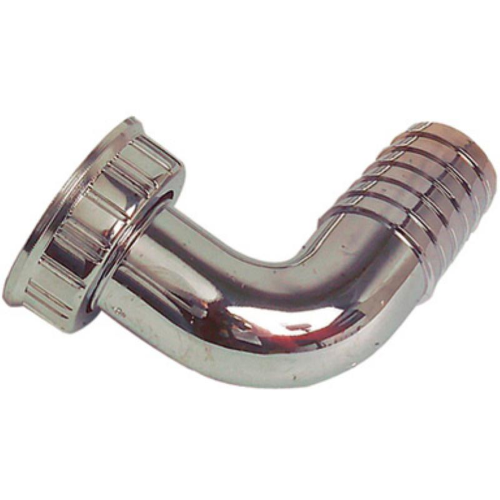 Raccordo lavatrice 1" cromato