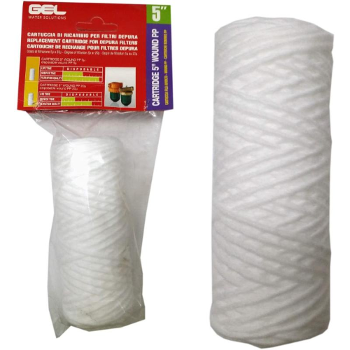 Cartuccia per filtro a filo avvolto  5  20 mic GEL 