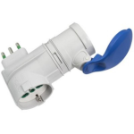 ADATTATORE INDUSTRIALE CEE spina 16A/ 1 presa schuko + 1 presa CEE 16A Fanton 