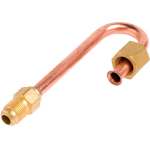 Raccordo rame MF  3/8 ad inversione 180°