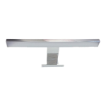 LAMPADA LED KIRA 150 CROMO CM. 15 CON ATTACCO A TELAIO