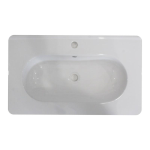 LAVABO TOP IN CERAMICA MOD. VENERE PER MOBILE BAGNO LAVABO TOP 71