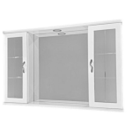 SPECCHIO MOD. CLOE 2 ANTE A SPECCHIO Bianco LxHxP 94.5x60.5x16