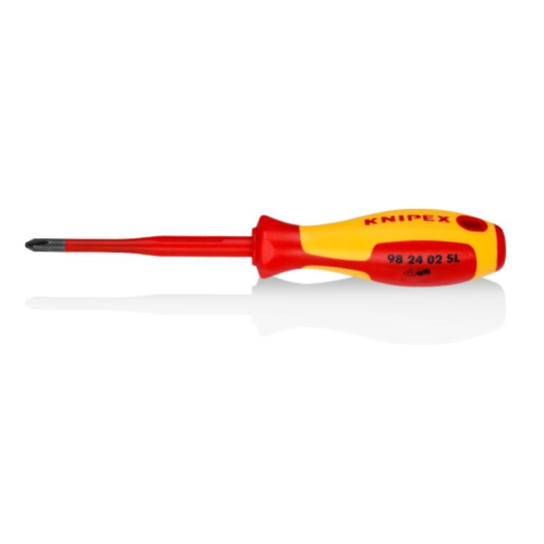 Giraviti per elettricisti KNIPEX collaudato VDE brunita 270 mm PZ 3 CROCE