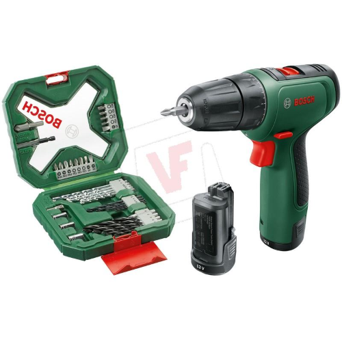 TRAPANO AVVITATORE A BATTERIA EASYDRILL1200 12V 2 BATT.1,5AH + X34 BOSCH