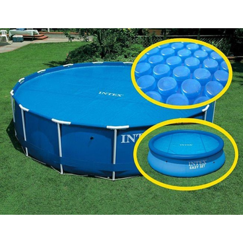 COPRIPISCINA CIRCOLARE TERMICO SOLARE 305 cm   INTEX