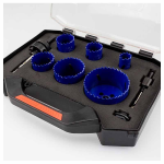 Set di punte a tazza BORMANN Pro BHT1410 BI-METAL, 8 pezzi, 20-68 mm