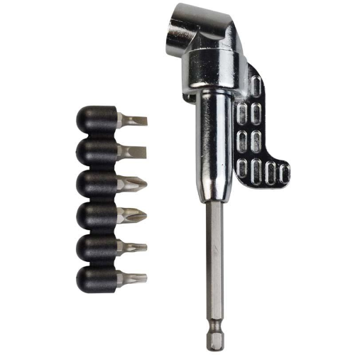 INSERTO ANGOLARE CON SUPPORTO BORMANN Pro BKC2200 con presa esagonale da 1/4".
