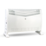 Termoconvettore BORMANN Elite BEH5110 2000 W, 3 livelli di potenza con termostato e turbo