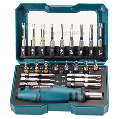 SERIE 31 pezzi GIRAVITI BorMann BHT1590 