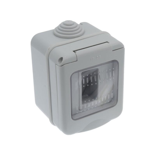 SCATOLA PARETE IP55 A 1 POSTO PER ESTERNO