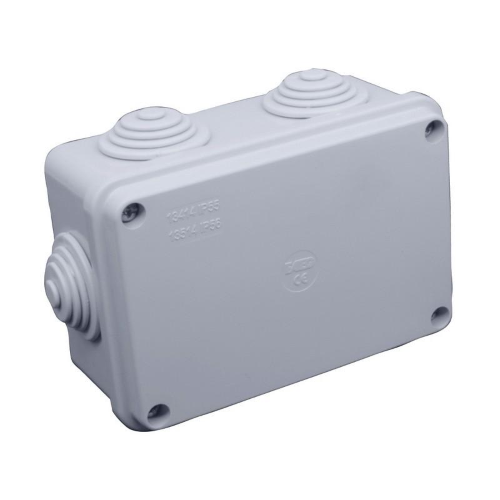 SCATOLA STAGNA DI DERIVAZIONE CON PASSACAVI IP55 mm. 150x110x70 h