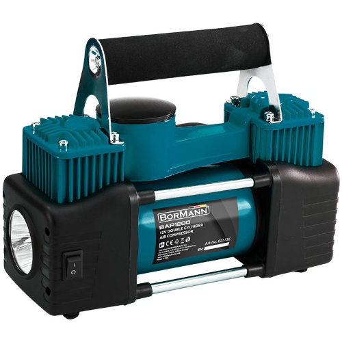 Compressore d'aria PER AUTO 12V BORMANN BAP1200 